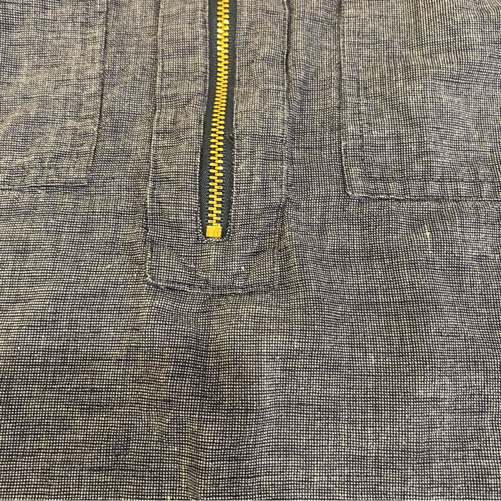 Ellen Tracy Linen blend sleeveless top - Picture 7 of 13